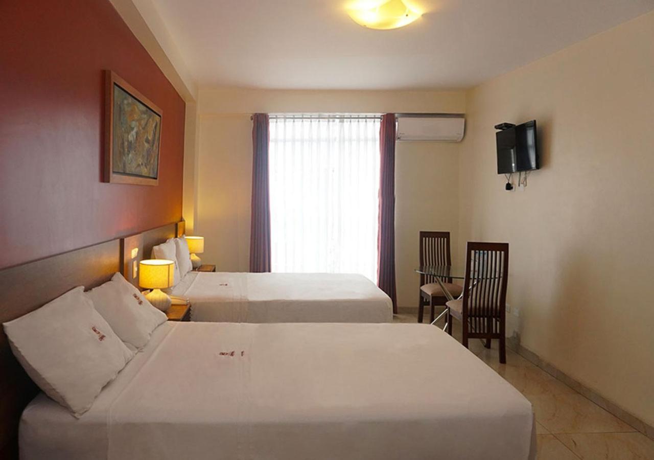 Hotel Central Trujillo Zewnętrze zdjęcie